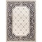 Homeroots 5 ft. 3 in. x 7 ft. 7 in. Polypropylene Ivory & Grey Area Rug 354049 - alternate 1